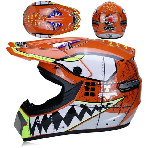 Full Face Motobiker Helmet Classic Bicycle MTB DH Racing Helmet Motocross