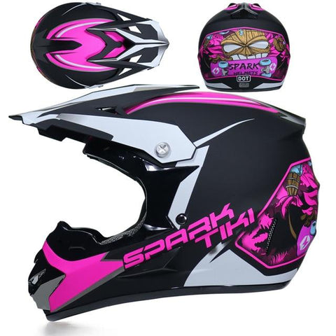 Full Face Motobiker Helmet Classic Bicycle MTB DH Racing Helmet Motocross