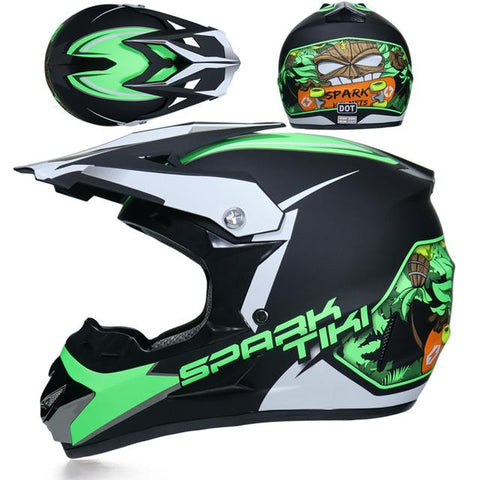 Full Face Motobiker Helmet Classic Bicycle MTB DH Racing Helmet Motocross